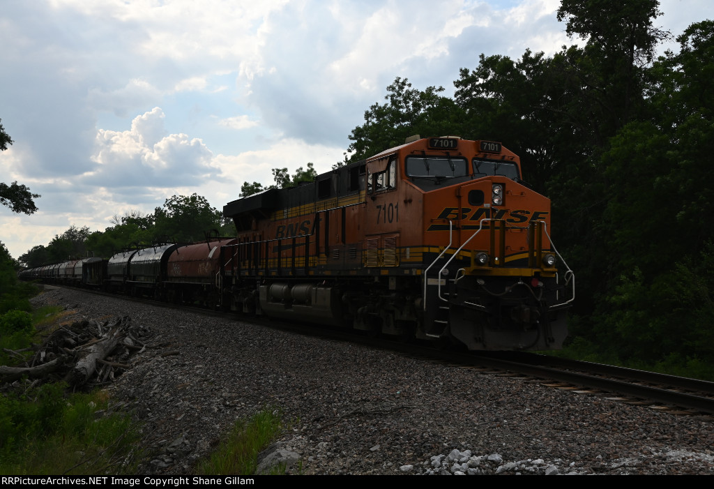 BNSF 7101 Dpu